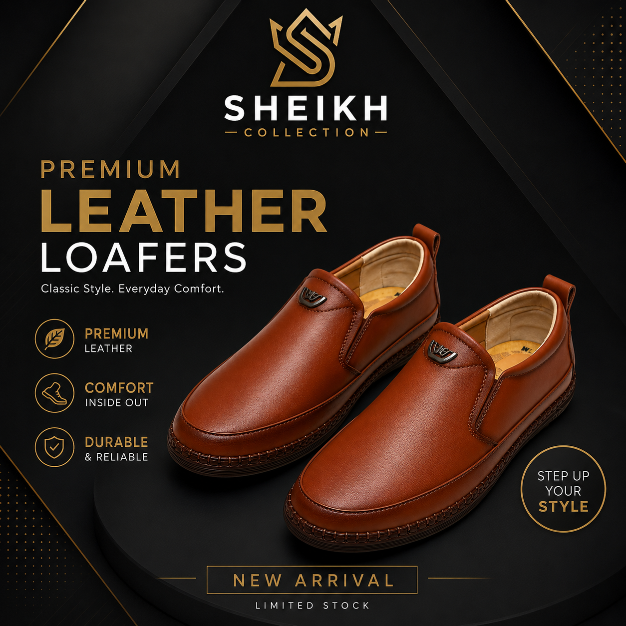 Casual Leather Loafers