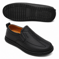 Premium Black Comfort Slip-On Shoes for Men – Soft Casual Loafers  Product Description: