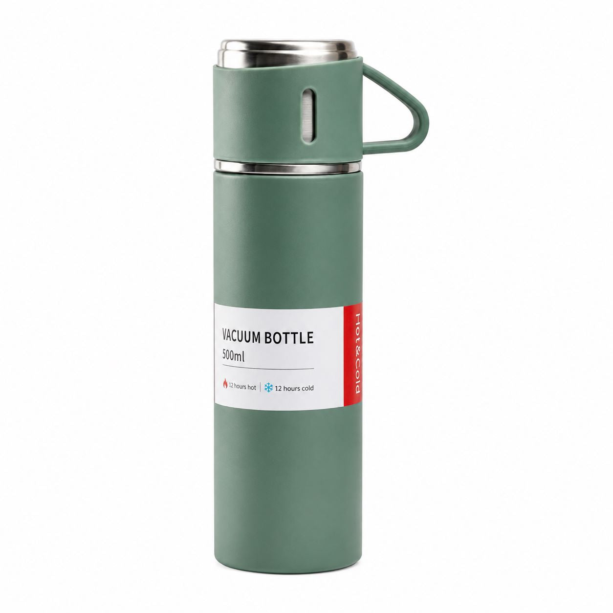 500ml Vacuum Insulated Stainless Steel Bottle – Hot & Cold