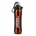 Stainless Steel Vacuum Water Bottle with Carry Strap – Hot & Cold