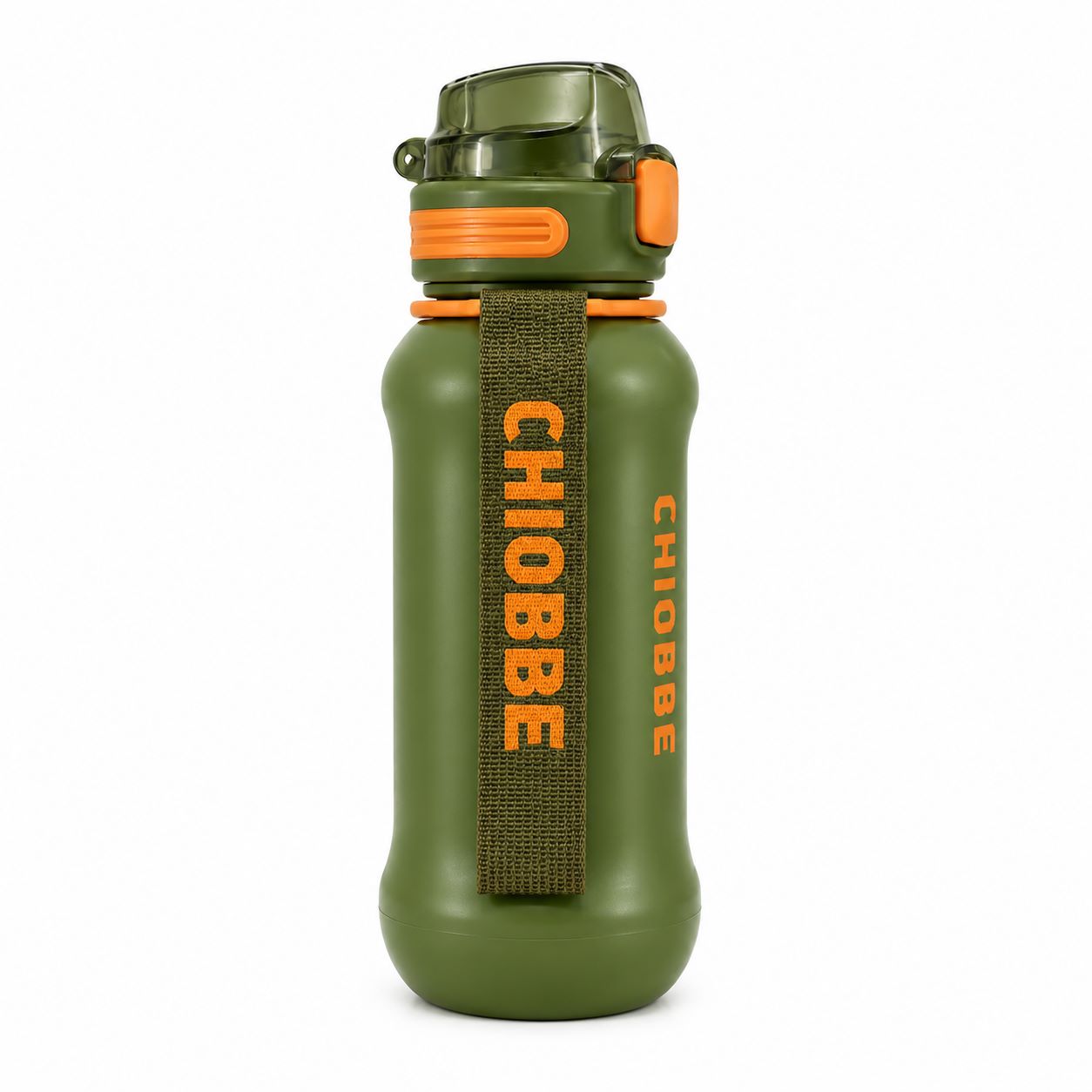 Sports Water Bottle with Carry Strap – Leak-Proof Flip Top