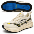 Men's Premium Sports Running Shoes – Lightweight, Comfortable & Stylish Sneakers (Cream/Black)