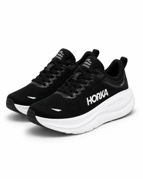 Horka Premium Performance Running Shoes – Black Edition