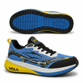 VCLA Neo-Strike Premium Men's Running Shoes – Electric Blue & Yellow