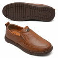 Clarks Style Premium Brown Slip-On Loafers – Soft Comfortable Casual Shoes for Men